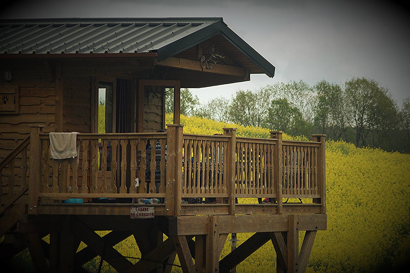 Etangs Du Moulin Location cabane du chasseur